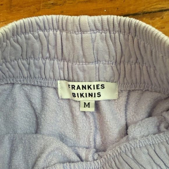 Frankie's Bikinis Lilac Athletic Shorts - Picture 3 of 4